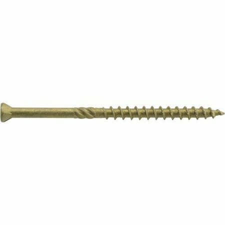 Hillman Wood Screw, #8, 1-5/8 in, Epoxy Coated Steel Trim Head Torx Drive 42501